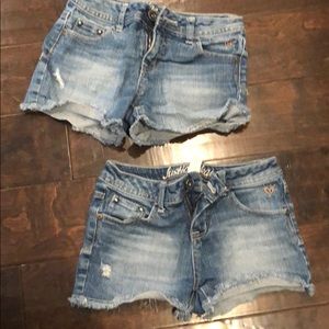 Jean shorts
